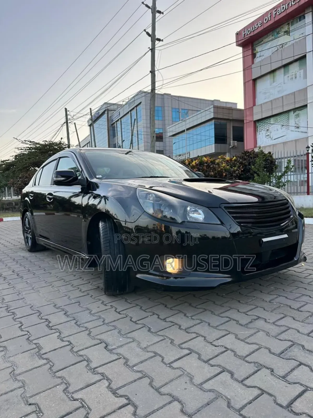 Subaru Legacy 2.0D Sedan 2011 Matt Black