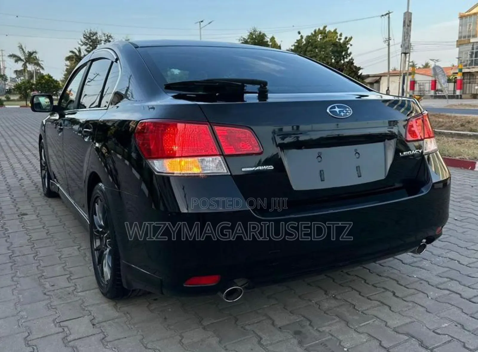 Subaru Legacy 2.0D Sedan 2011 Matt Black
