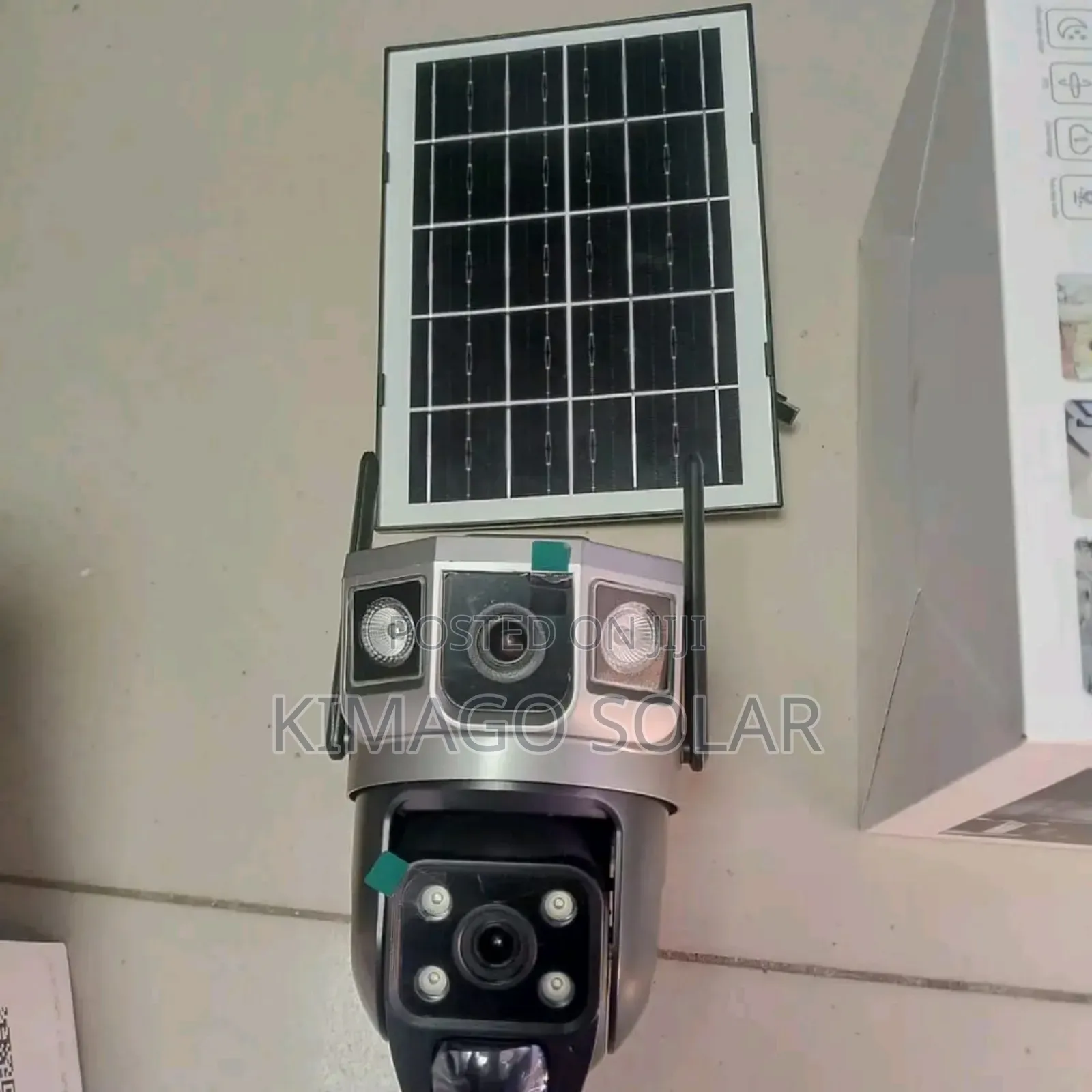 Kila Mtu Apate! Solar CCTV Kali 189,999 Tu! Lenzi 2