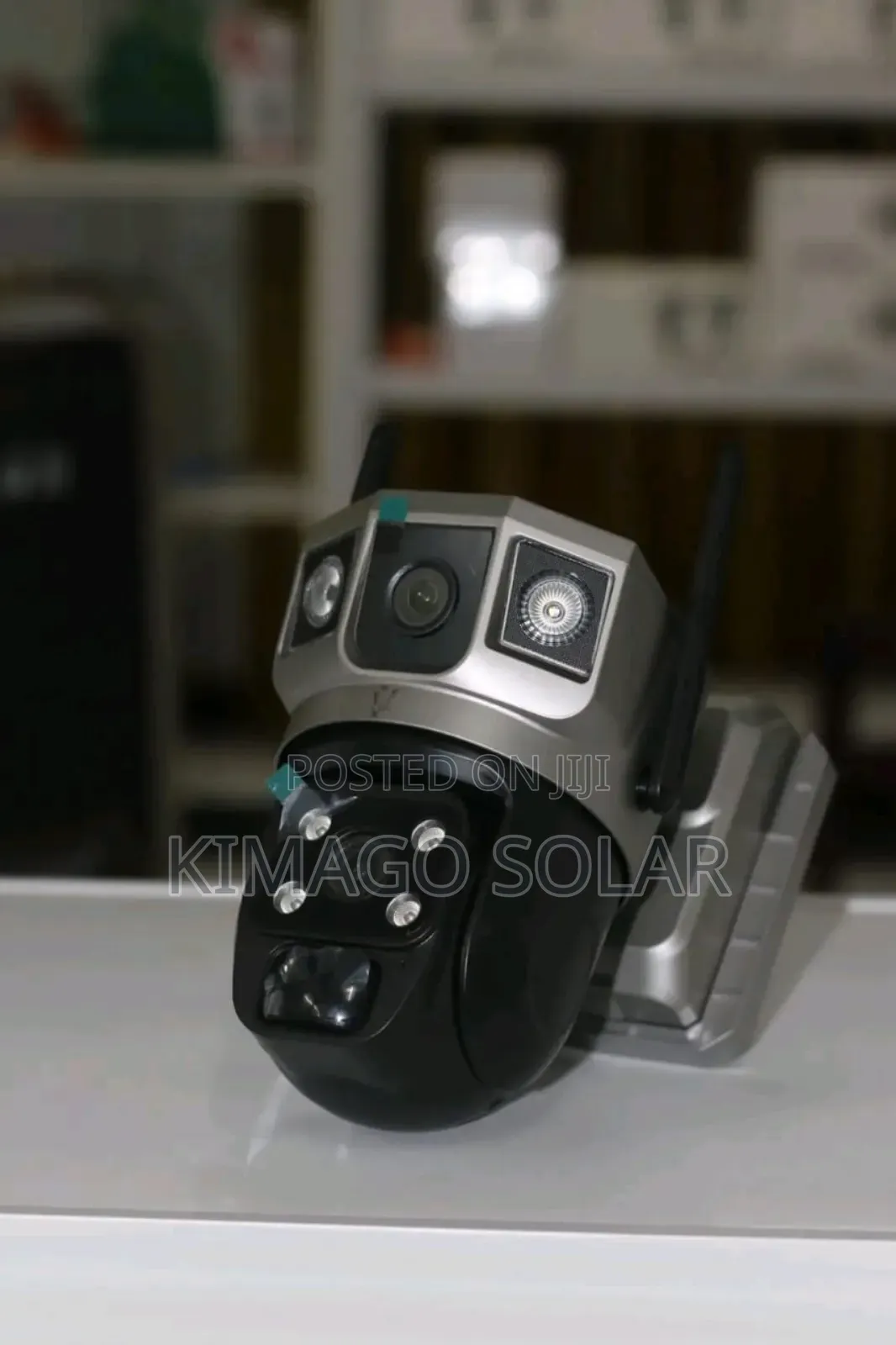PTZ 355° Dual Lens Solar CCTV 8mp 189,999