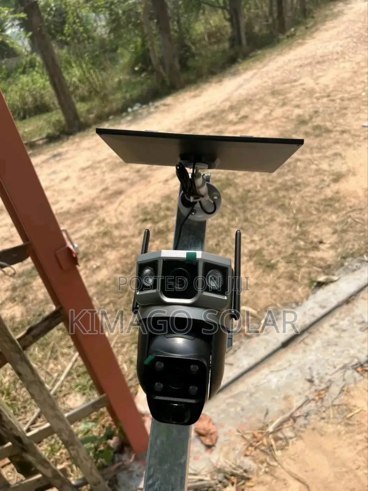 Night Vision Motion Alert Solar Camera 8mp