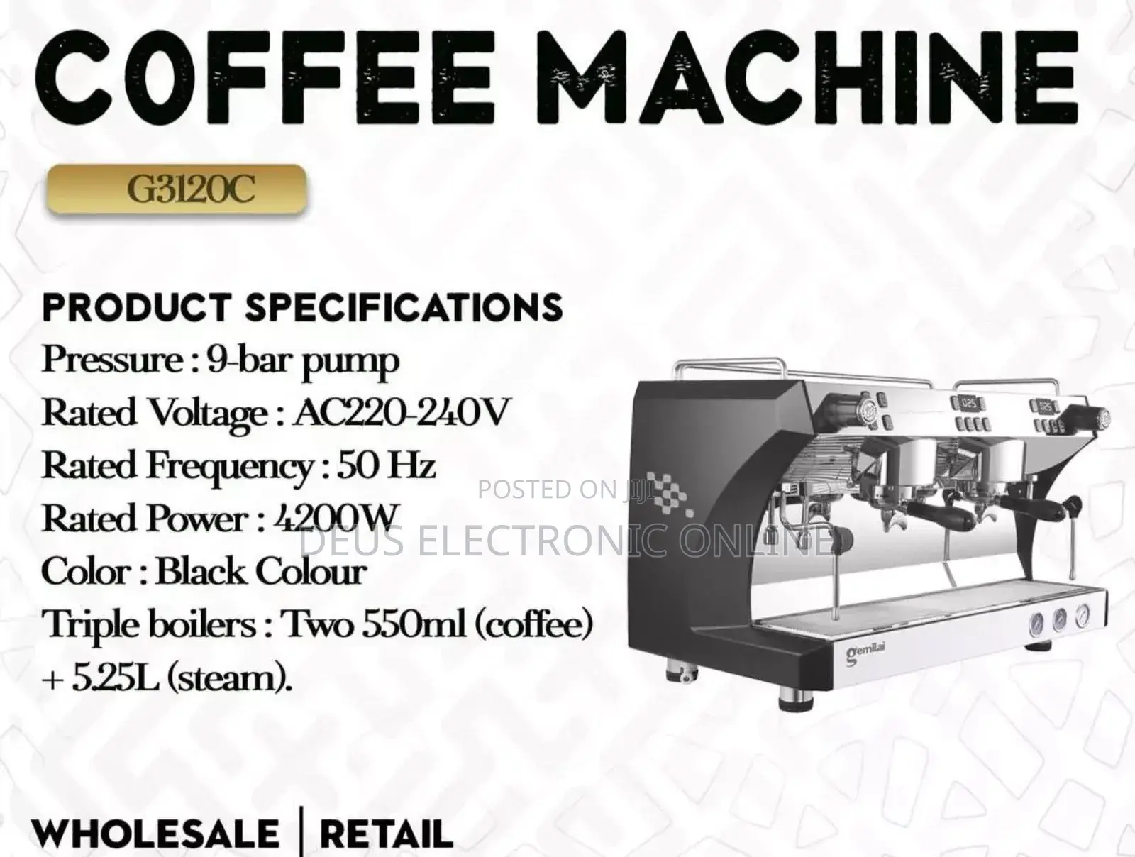Coffee Machine Double Group
Bei Imeshukaa
**