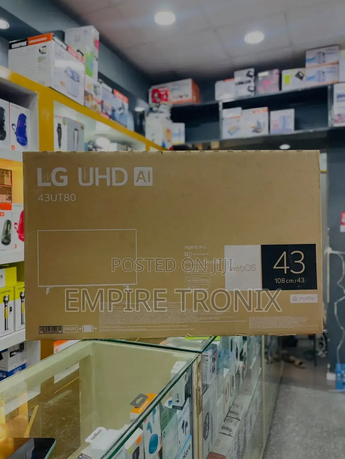 Lg Uhd Tv Ai Ut80 43" Smart Tv (2024) - 43ut80