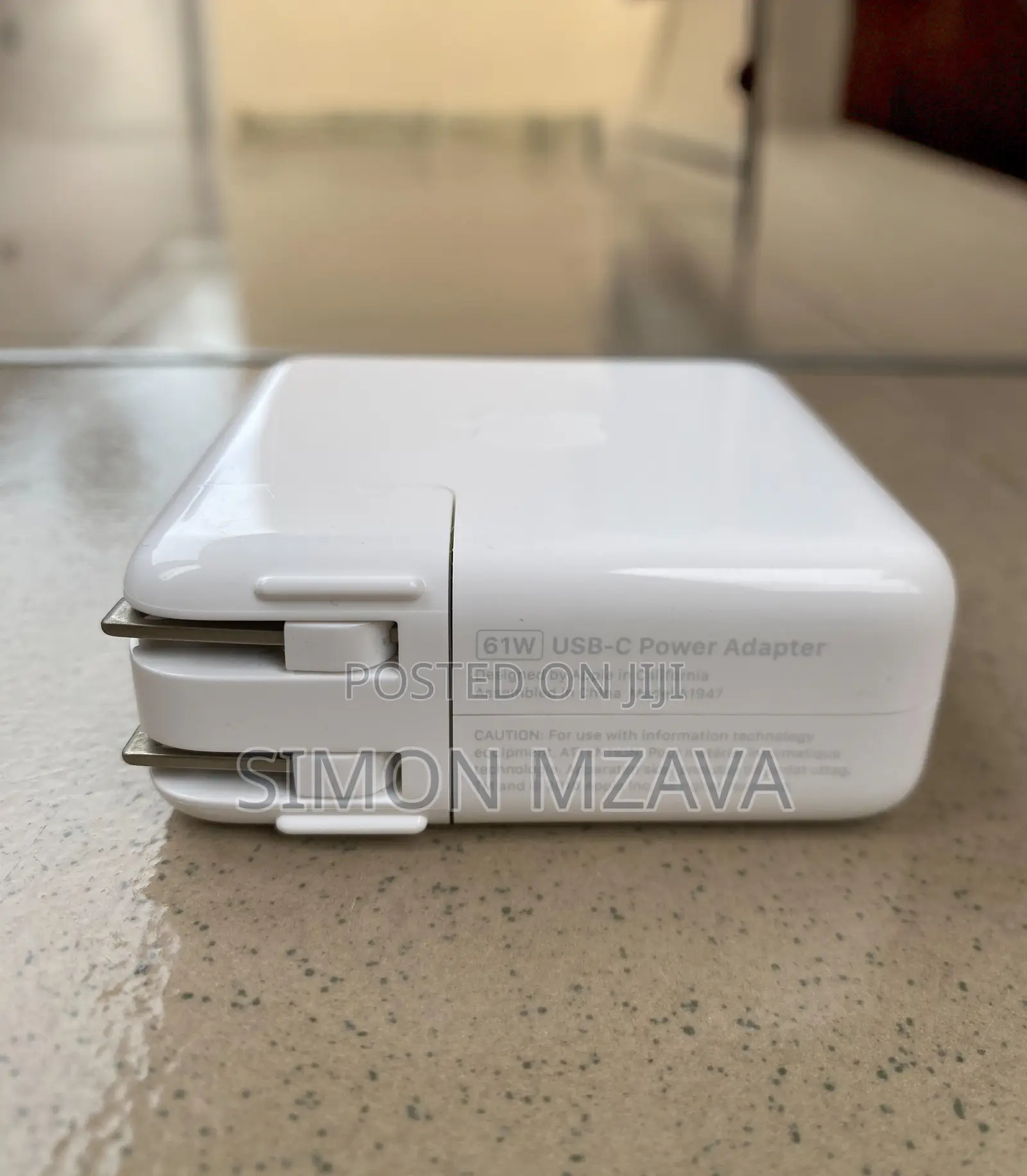 Apple 61w Usb-C Charger for Macbook Pro 13-Inch – Clean Power Output