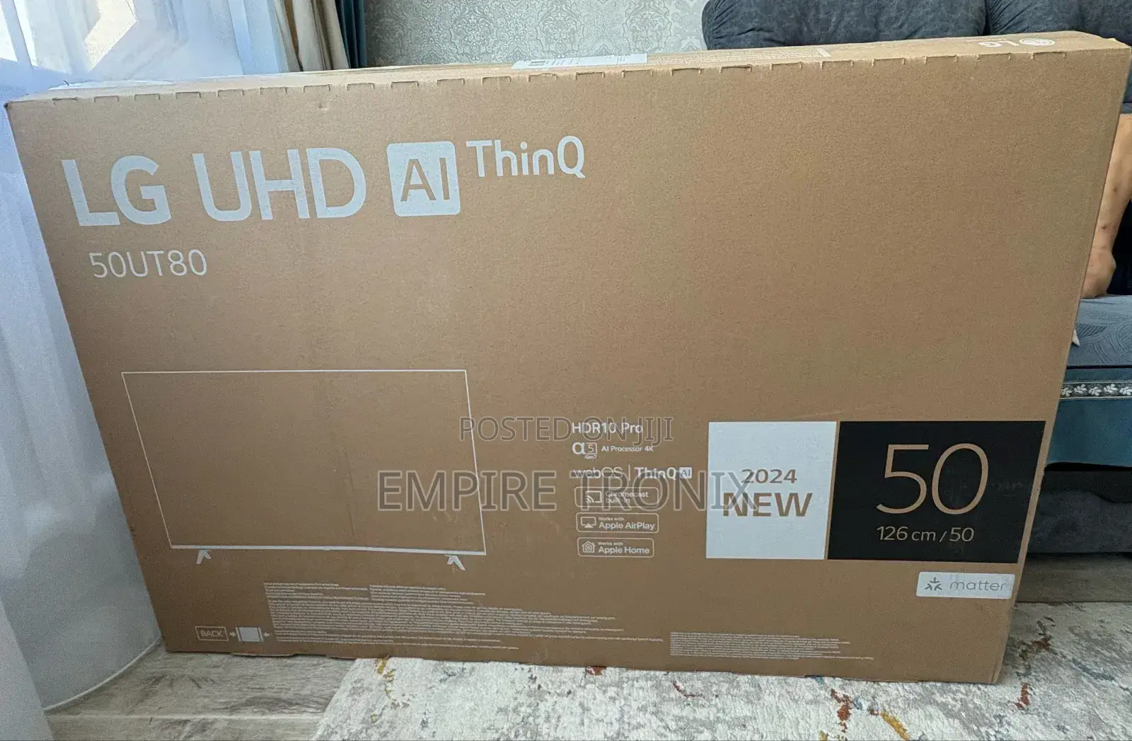 Lg Uhd Tv Ai Ut80 50" Smart Tv (2024) - 50ut80