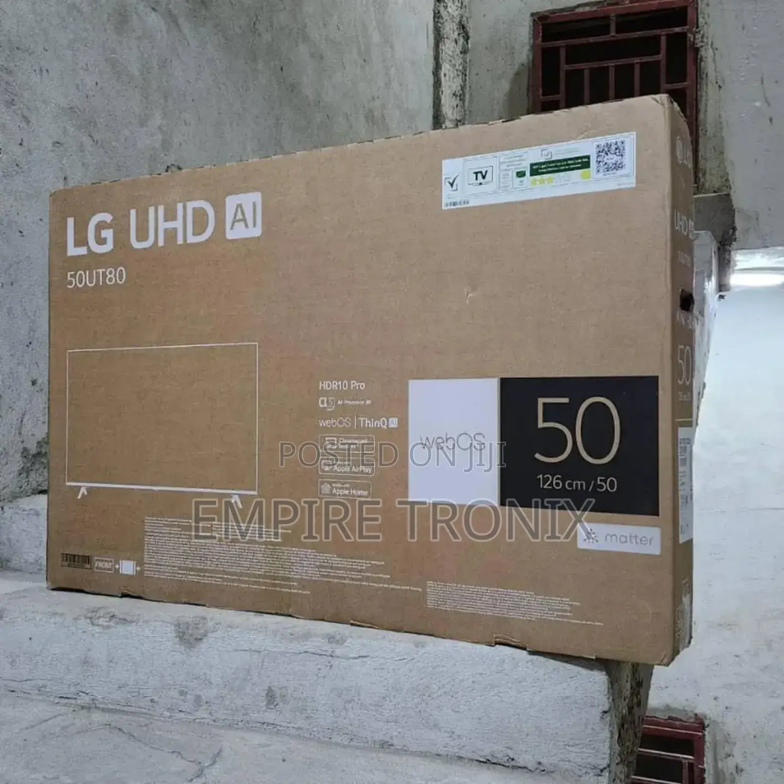 Lg Uhd Tv Ai Ut80 50" Smart Tv (2024) - 50ut80
