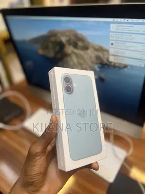 New Apple iPhone 16 256 GB Blue