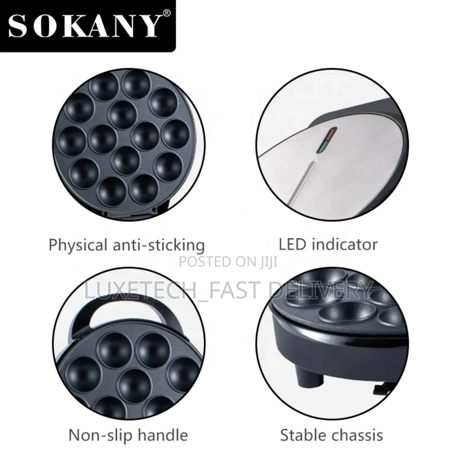 Sokany Pop Cake Maker Model Sk-08011