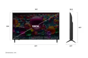 Lg 108 Cm (43) Uhd Ai 43ua8 Smart Tv