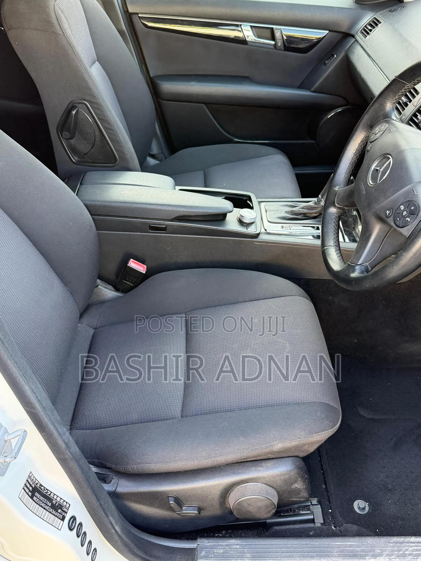Mercedes-Benz C200 2010 White