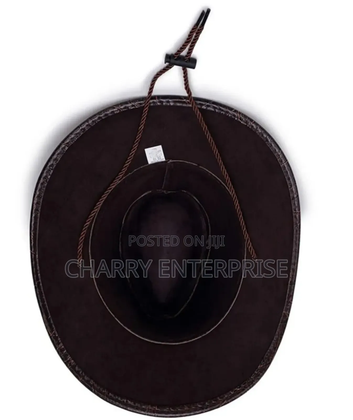 Classic Cow Boy Hat Unisex Durable Leather Hat Kofia Nzuri