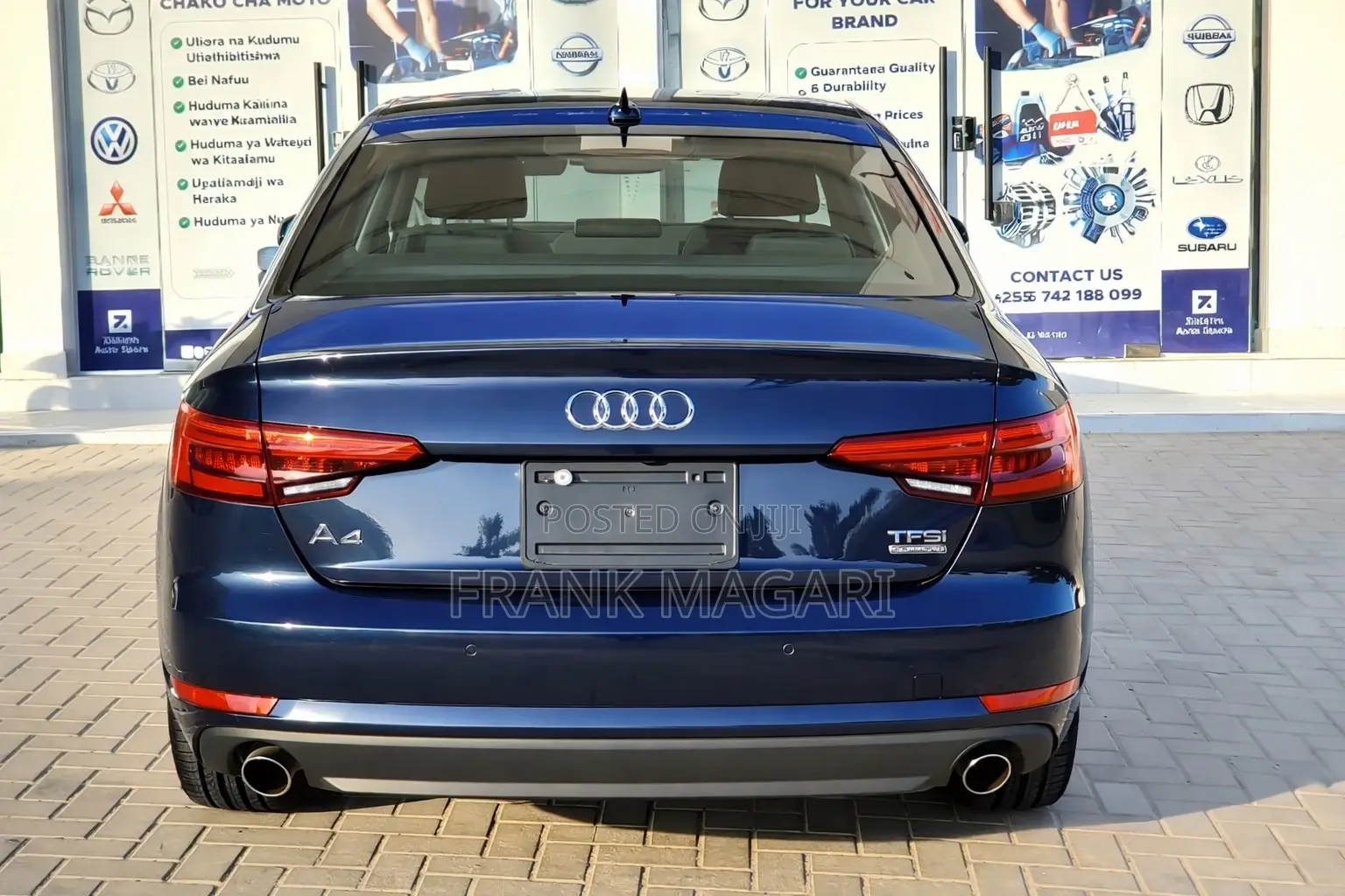 Audi A4 2017 Blue