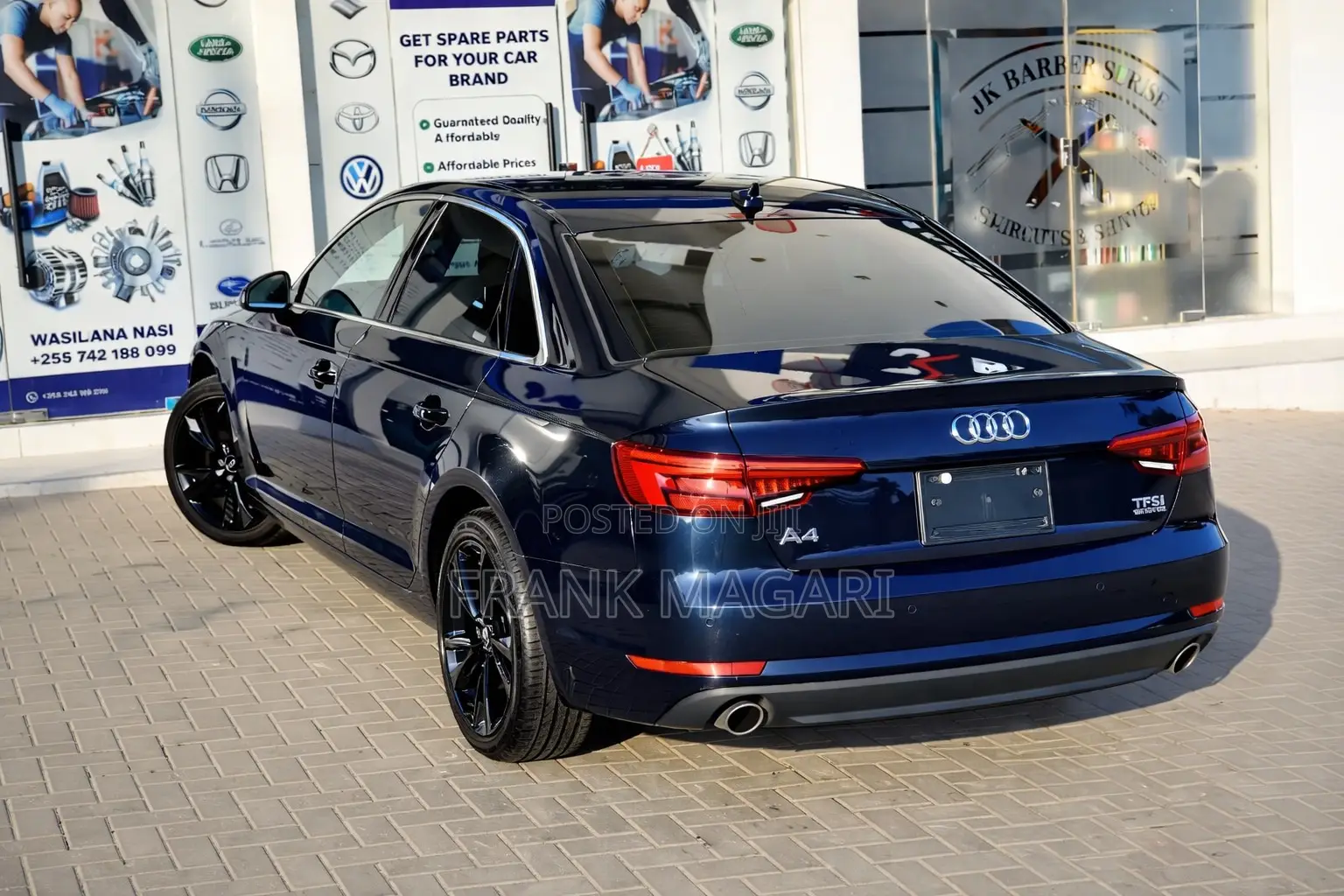 Audi A4 2017 Blue