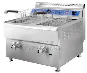HGF-780 Heavy Duty Commercial Gas Fryer – Dual 18l Tanks