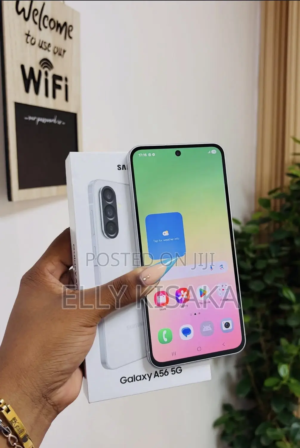 New Samsung Galaxy A56 128 GB White