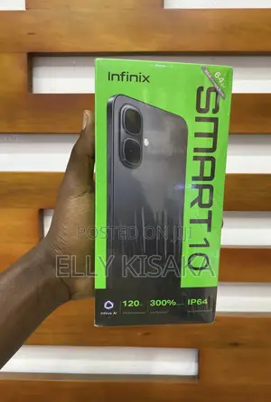 New Infinix Smart 10 64 GB Black