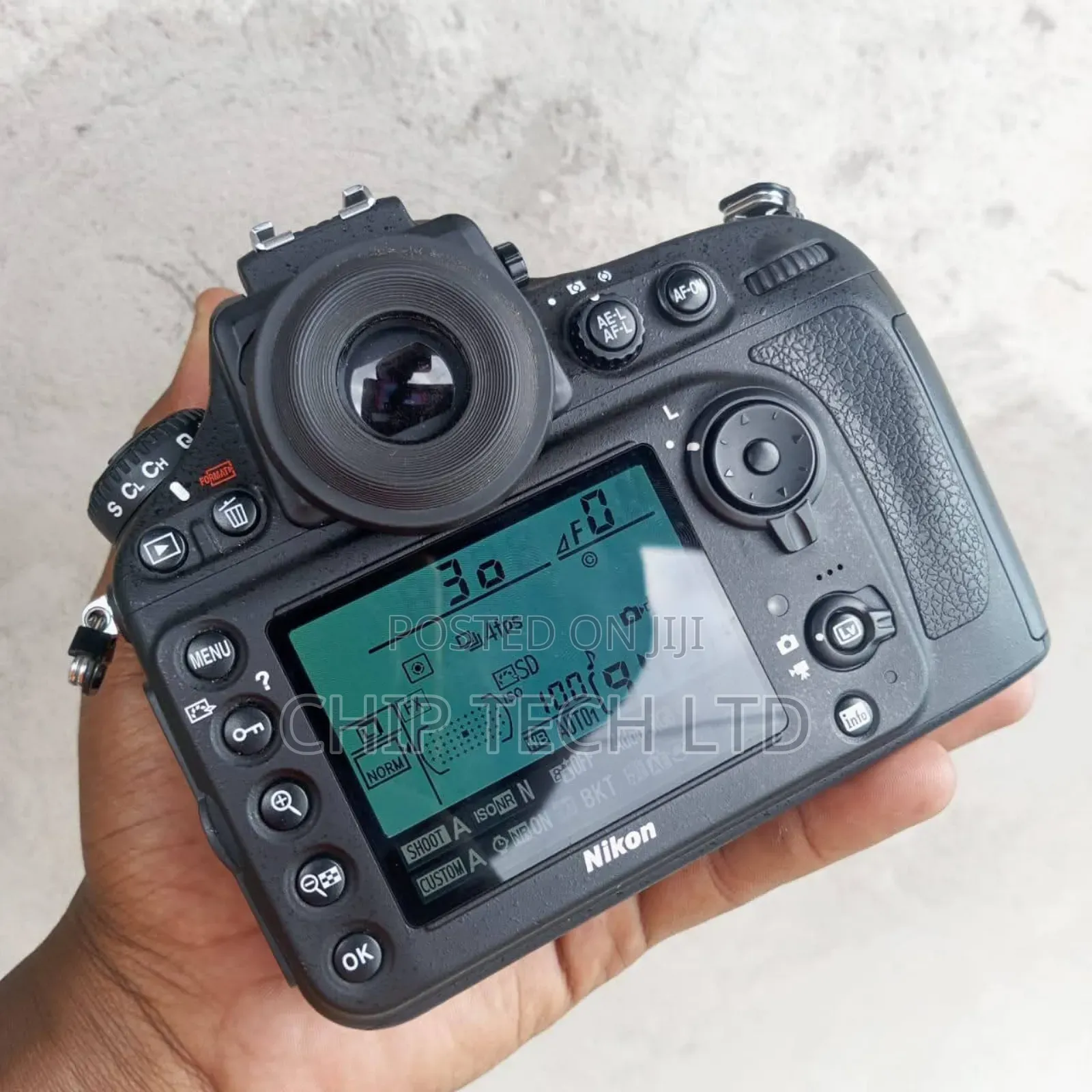 Nikon D800 With Lens