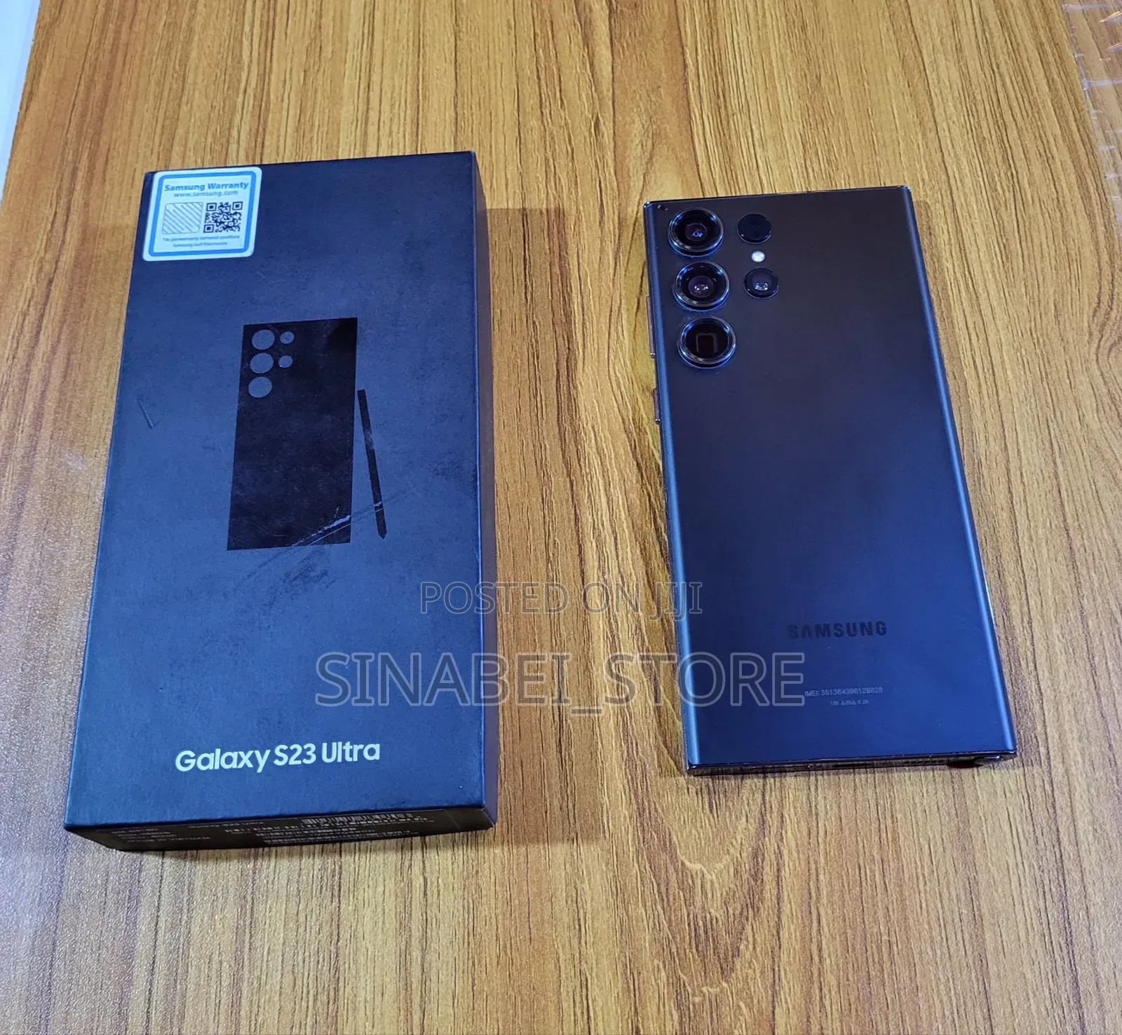 New Samsung Galaxy S23 Ultra 256 GB Black