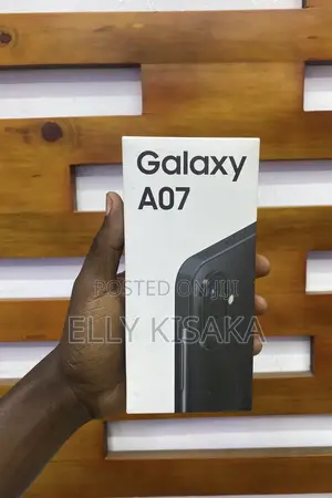 New Samsung Galaxy A07 128 GB Black