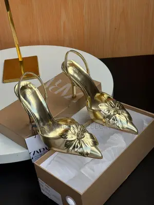 Zara High Heels (Gold)