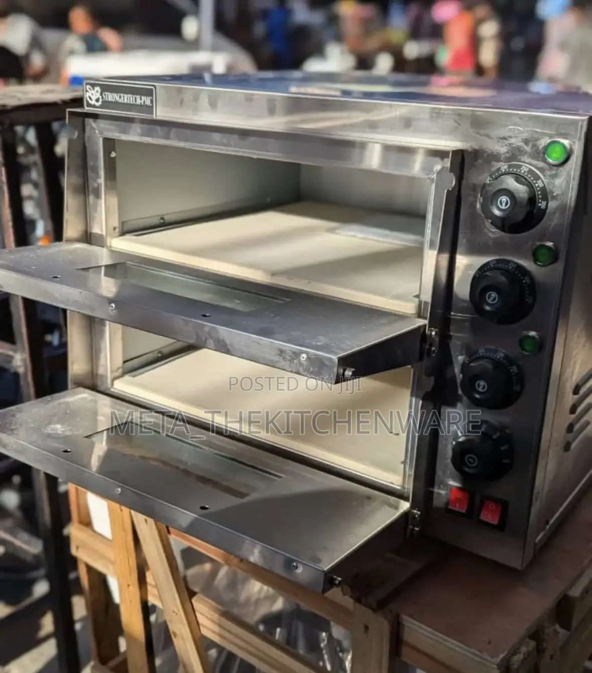 Commercial Electric Double Deck Pizza Oven