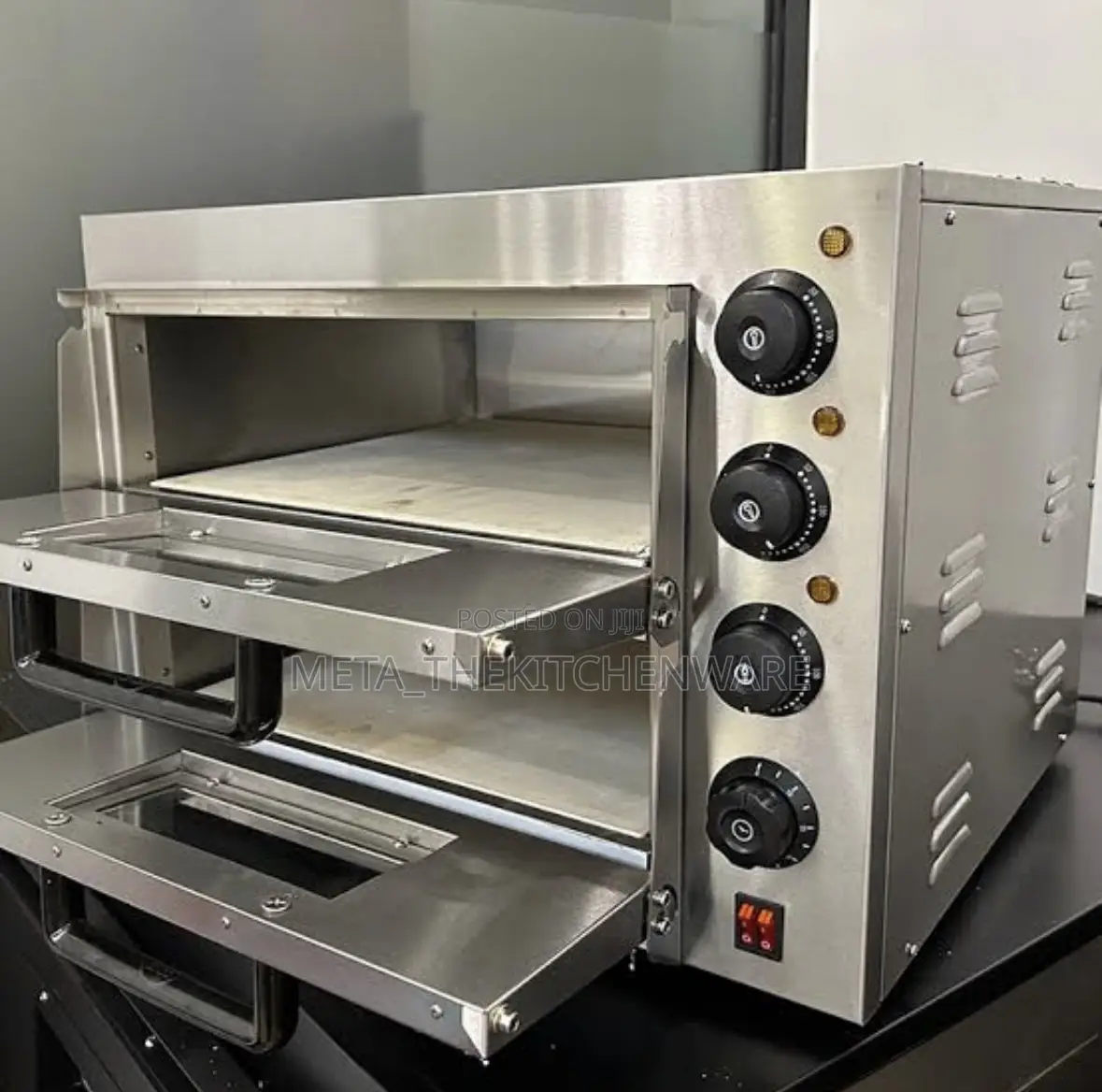 Commercial Electric Double Deck Pizza Oven