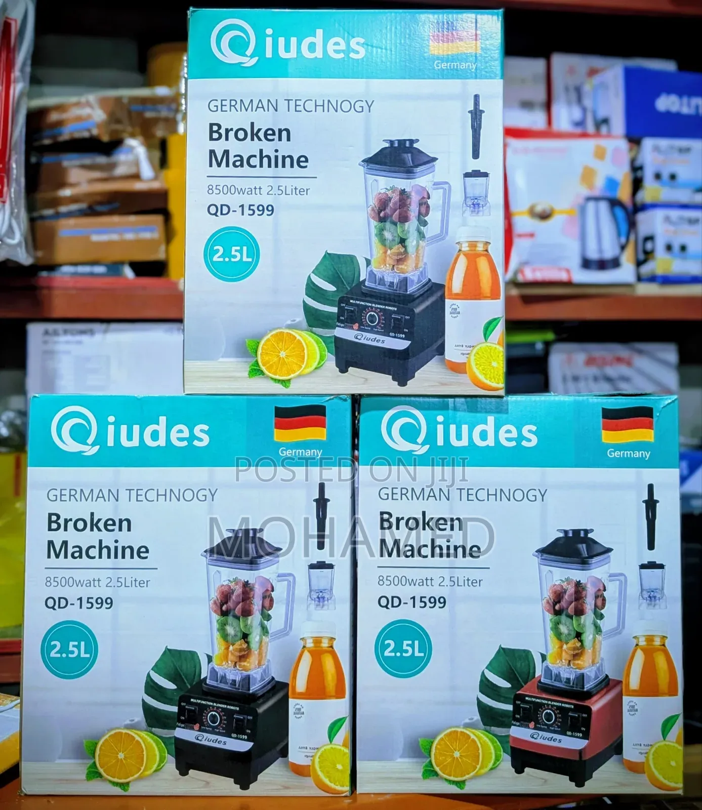 Quides Heavy Duty 2.5 L Blender