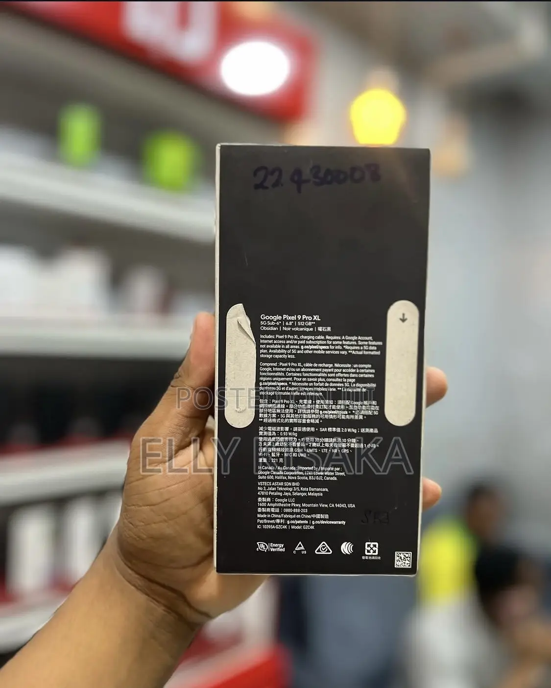 New Google Pixel 9 Pro XL 128 GB Black