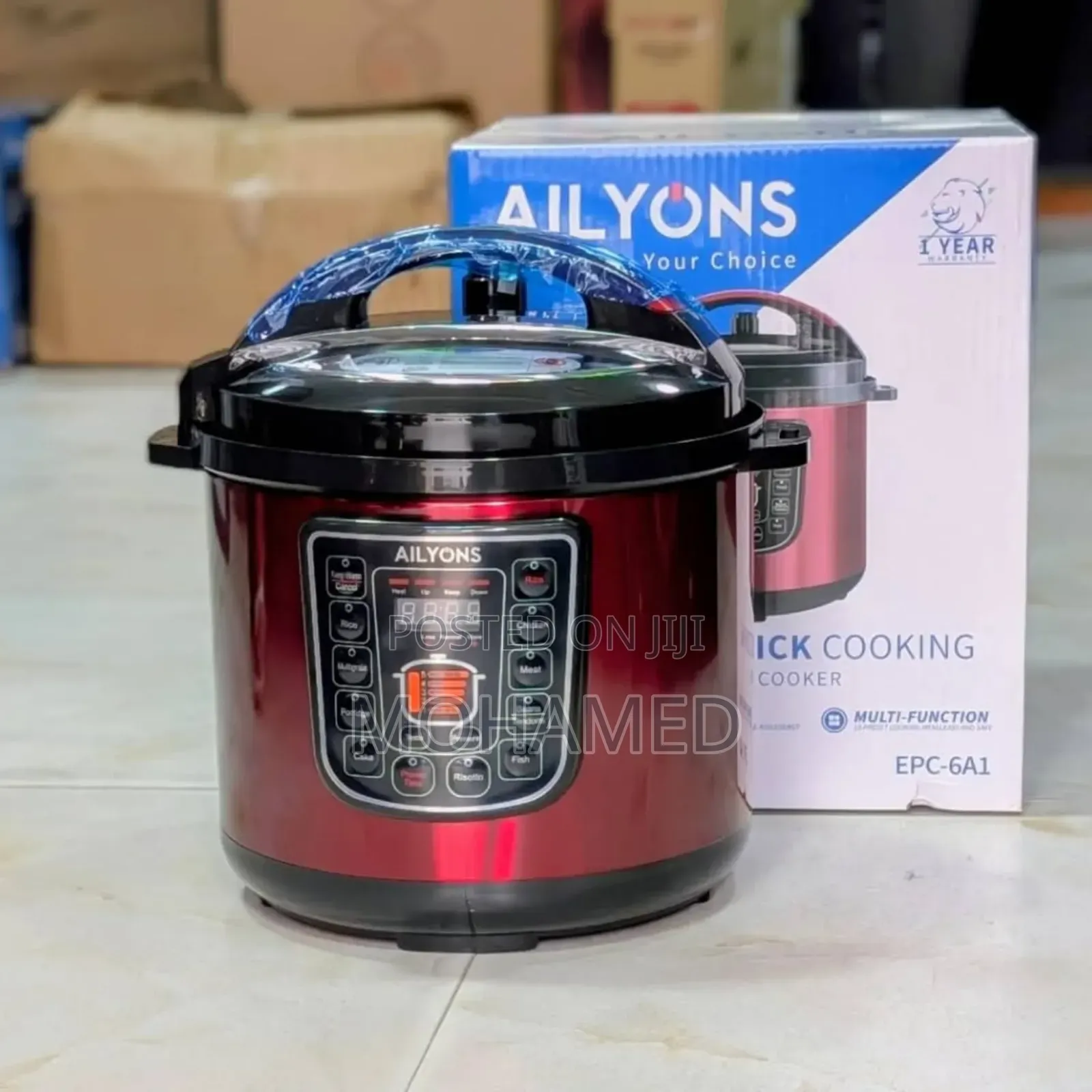 Ailyons Pressure Cooker 6liters