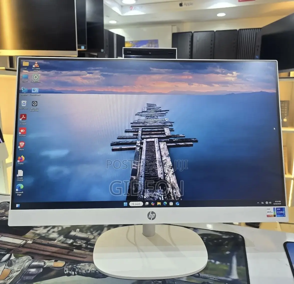 New Desktop Computer HP AiO 24 8GB Intel Core I5 SSD 1T