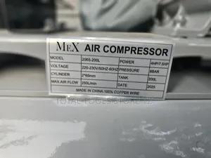 Mex Air Compressor 200l With Engine Space