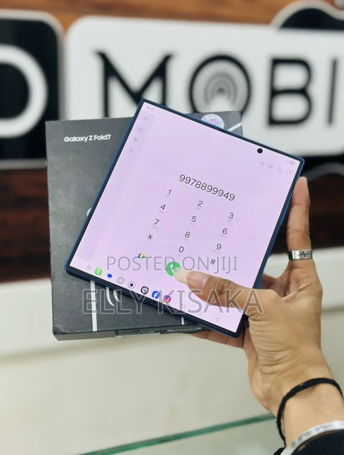 New Samsung Galaxy Z Fold7 256 GB Blue