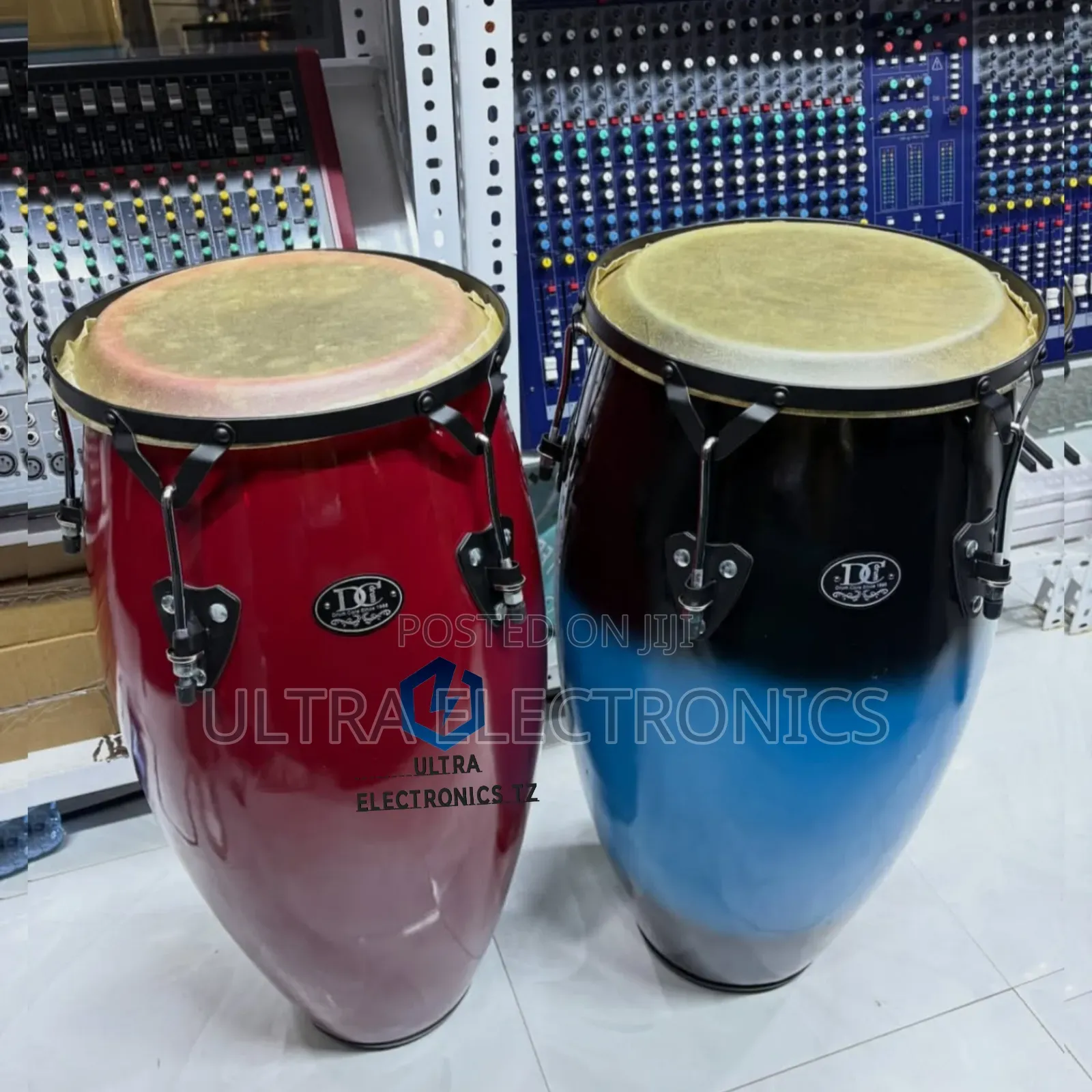 Tumba Conga Drums Powerful Tones Church or Musical Conference Ngoma