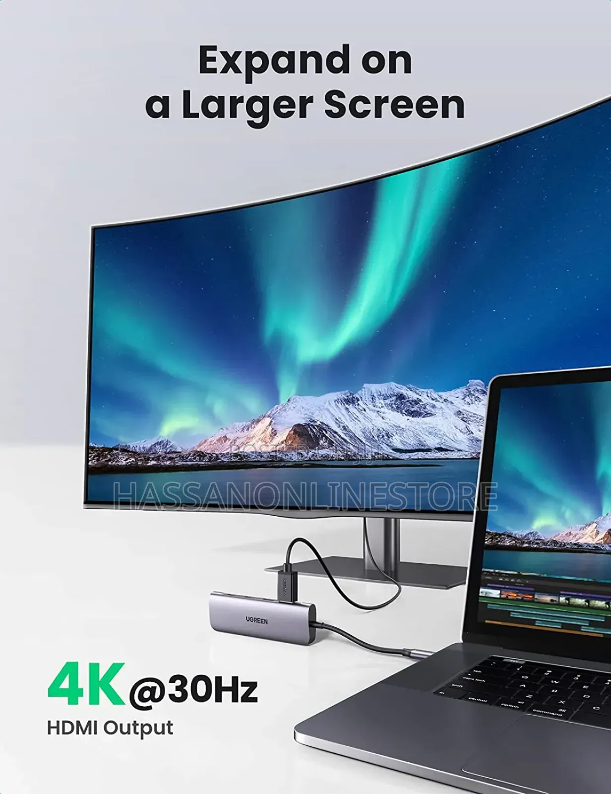 Ugreen 6-in-1 Hdmi Usb C Hub