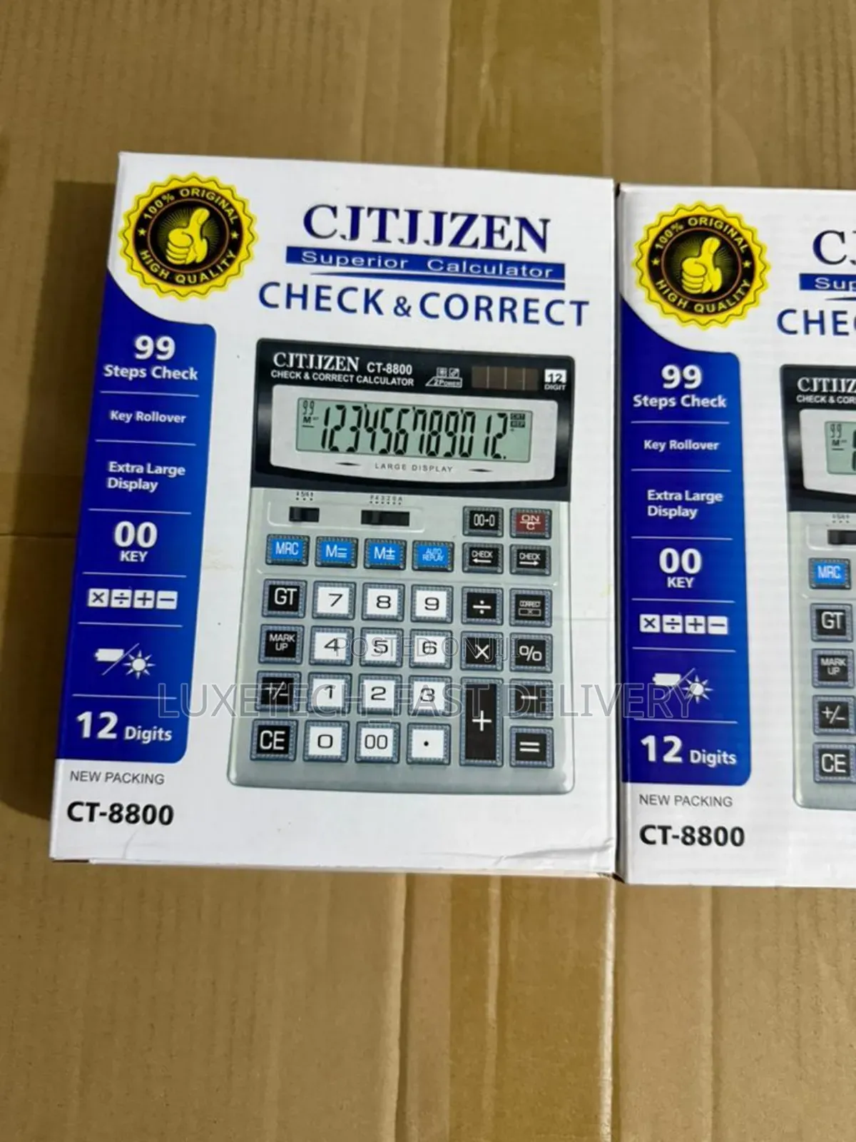 Cjtjjzen Ct-8800 "Check and Correct" Calculator