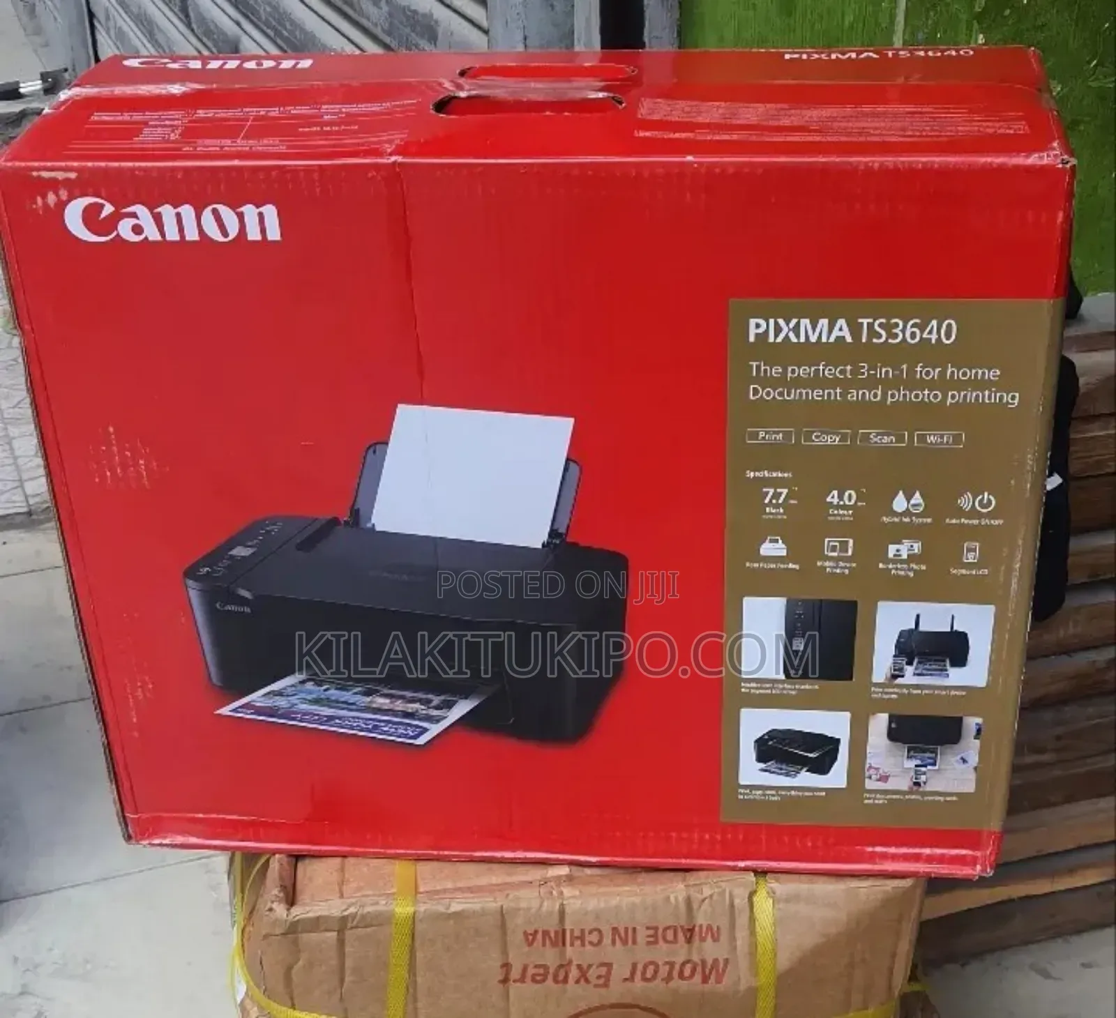 Canon Pixma Ts3640 Wi-Fi, Print, Copy, Scan, Cloud Printer