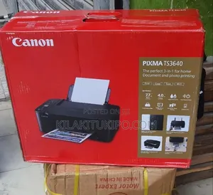 Canon Pixma Ts3640 Wi-Fi, Print, Copy, Scan, Cloud Printer