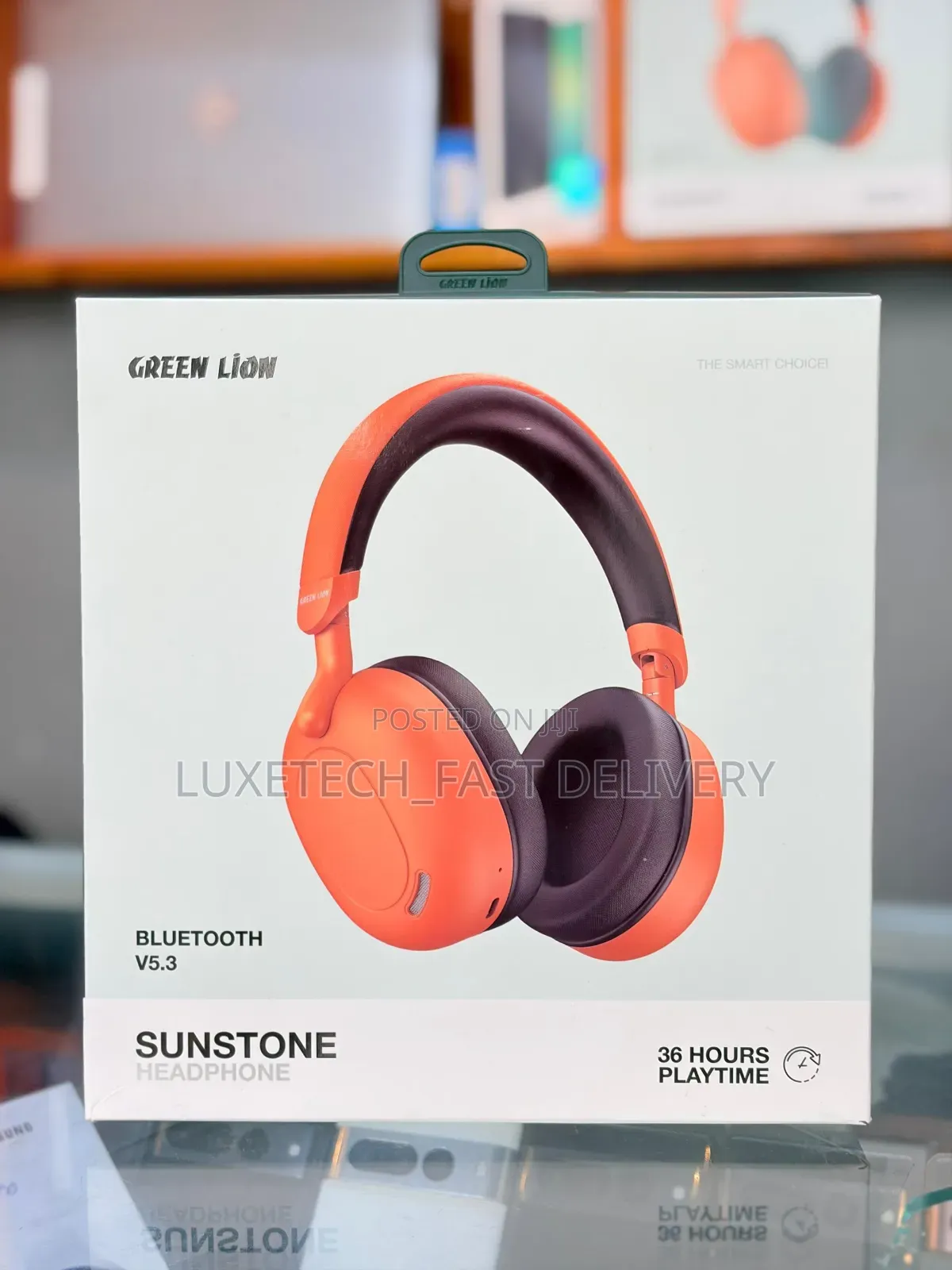 Green Lion Sunstone Over-Ear Bluetooth Headphones
