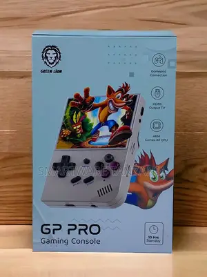 Green Lion Gp Pro Handheld Gaming Console 10 Hour Battery Portable