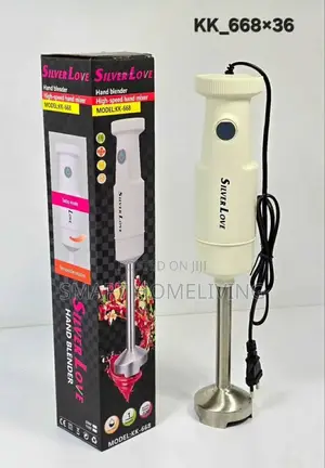 Silver Love Hand Blender