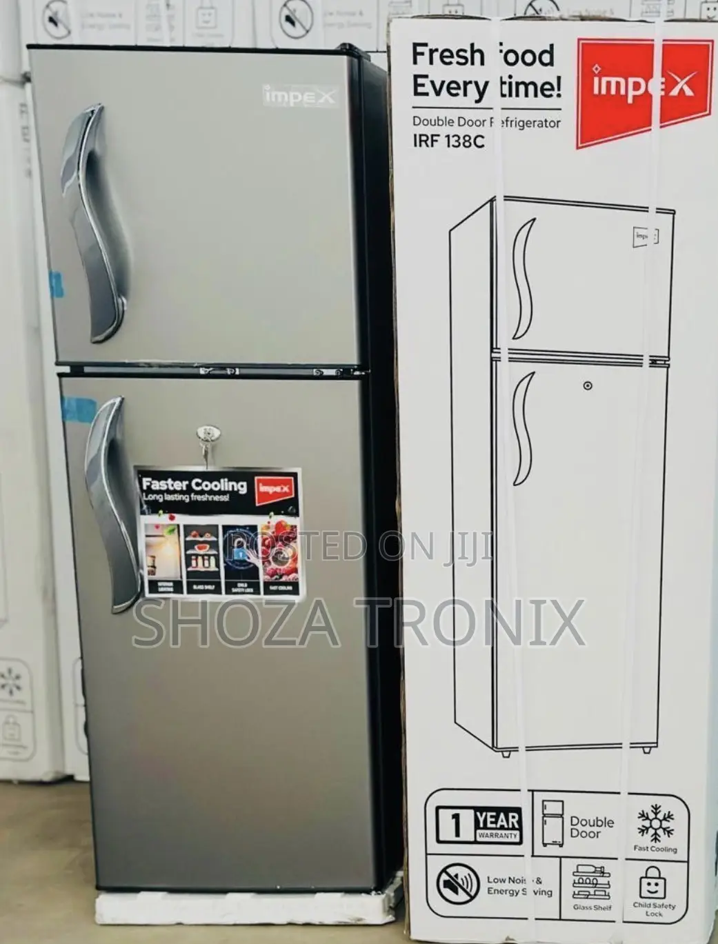 Impex Fridge Liter 138* *
