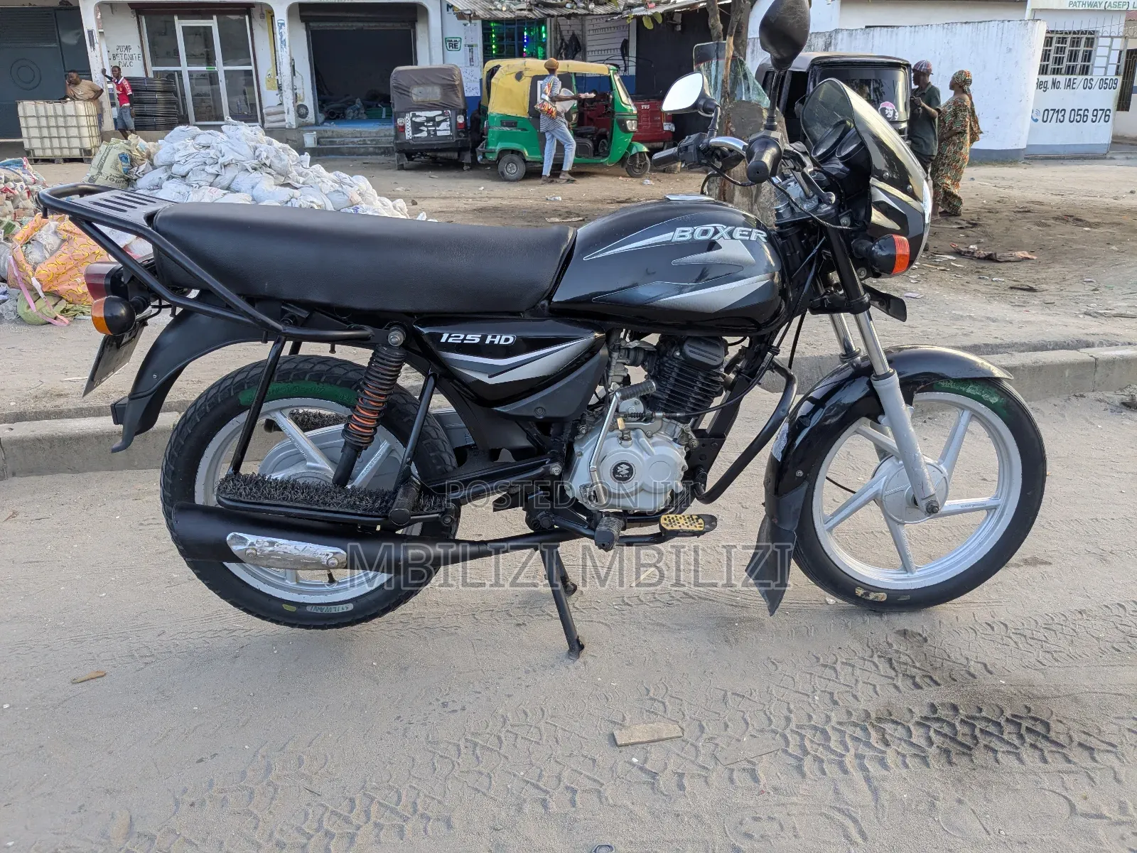 Bajaj Boxer 125 2024 Black
