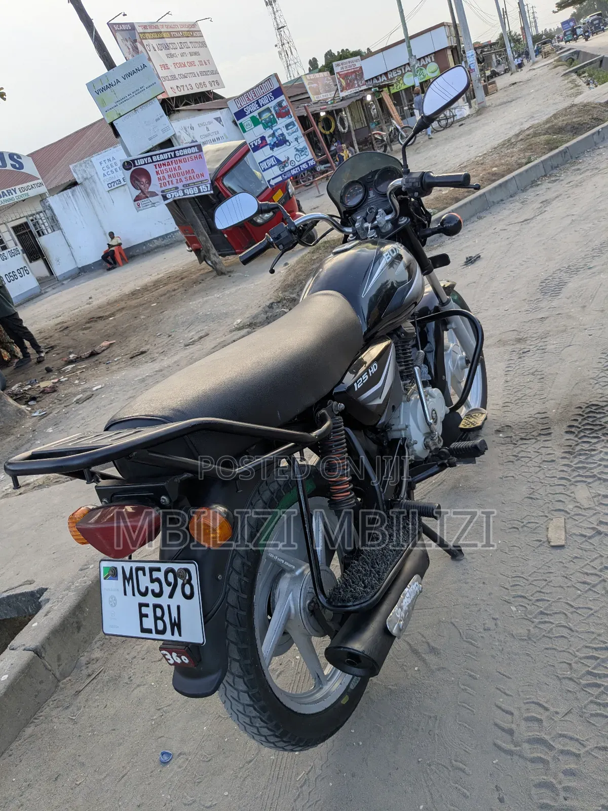Bajaj Boxer 125 2024 Black