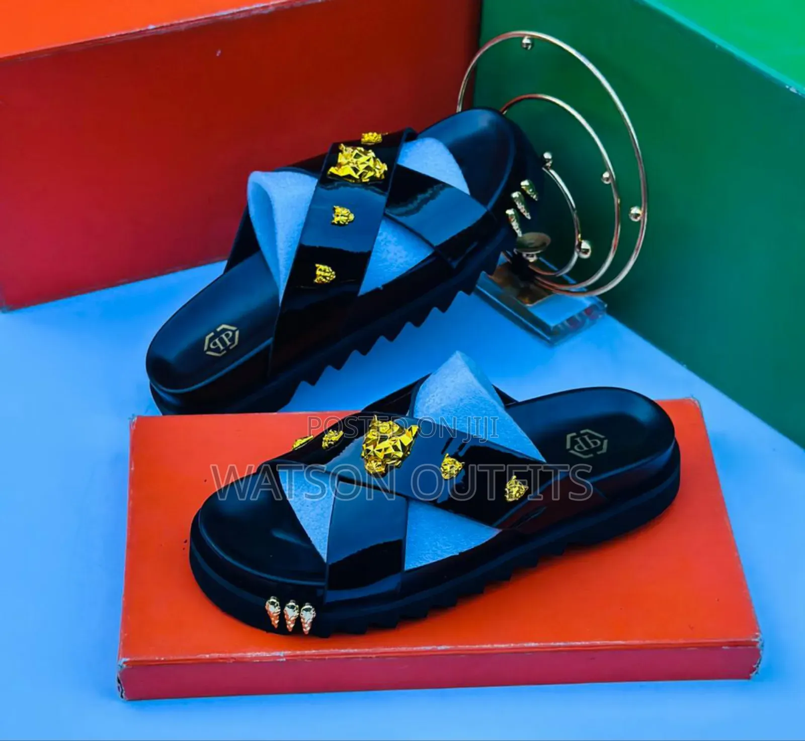 Men's Leather Shoes or Sandals Stylishly Very Beautiful