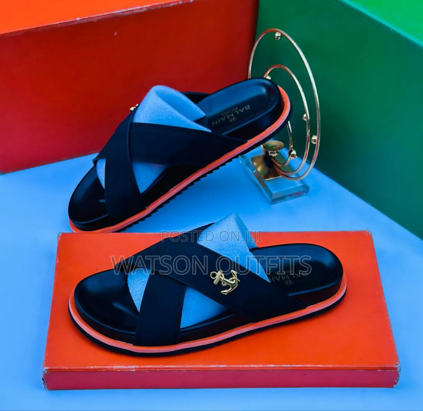 Men's Leather Shoes or Sandals Stylishly Very Beautiful