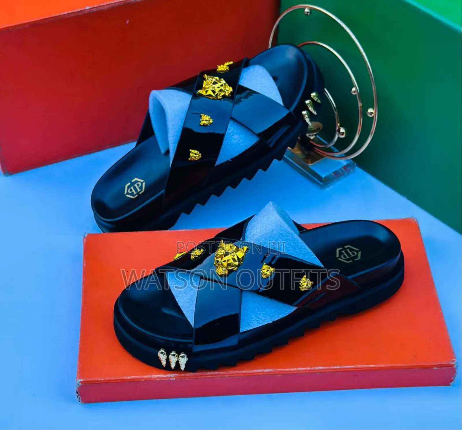 Men's Leather Shoes or Sandals Stylishly Very Beautiful