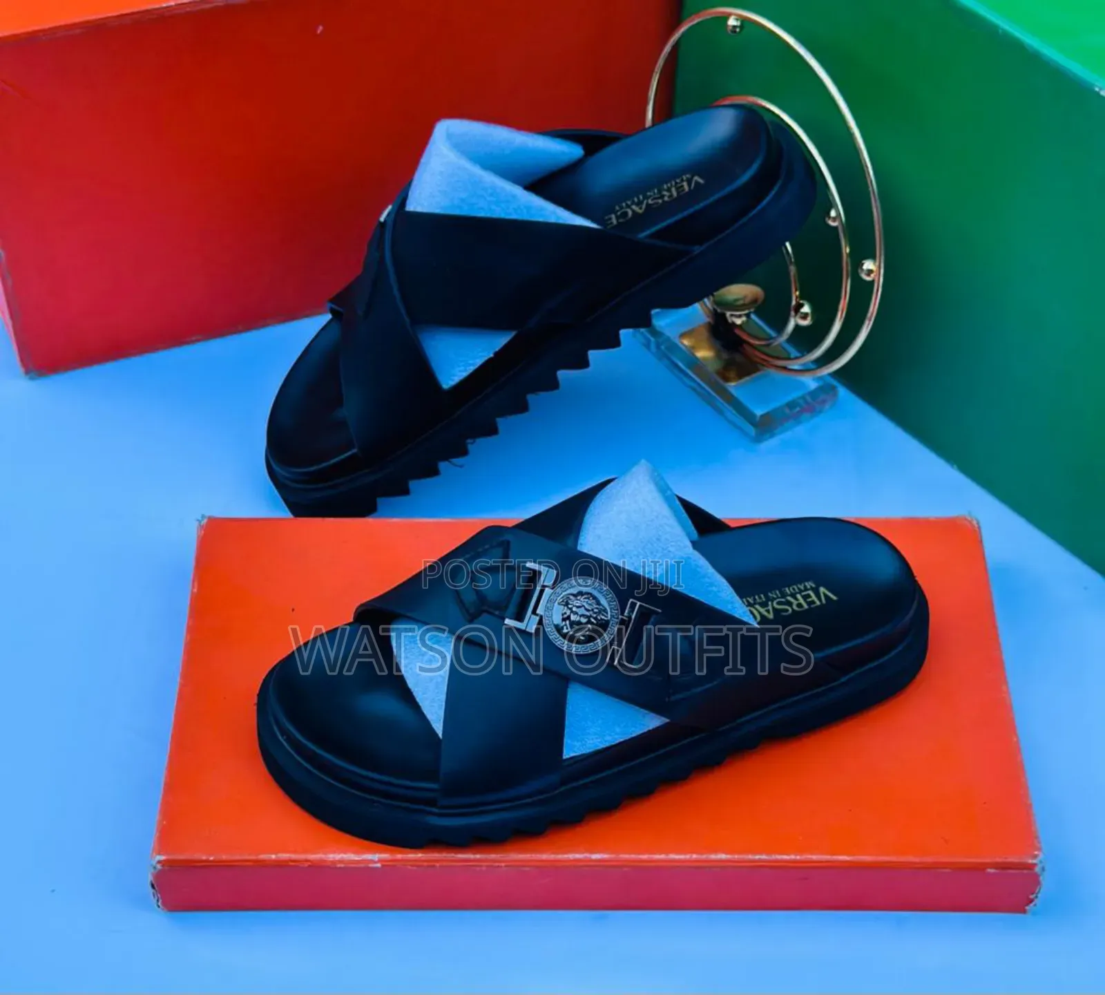 Men's Leather Shoes or Sandals Stylishly Very Beautiful