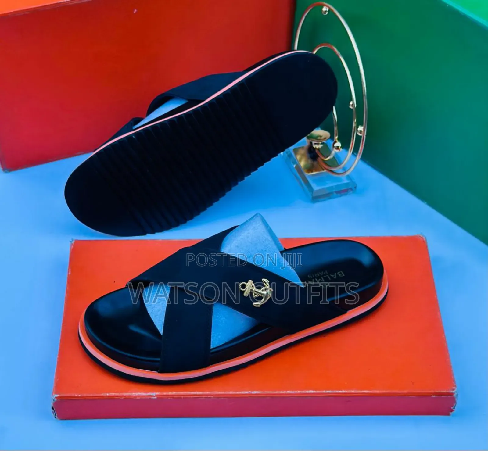 Men's Leather Shoes or Sandals Stylishly Very Beautiful