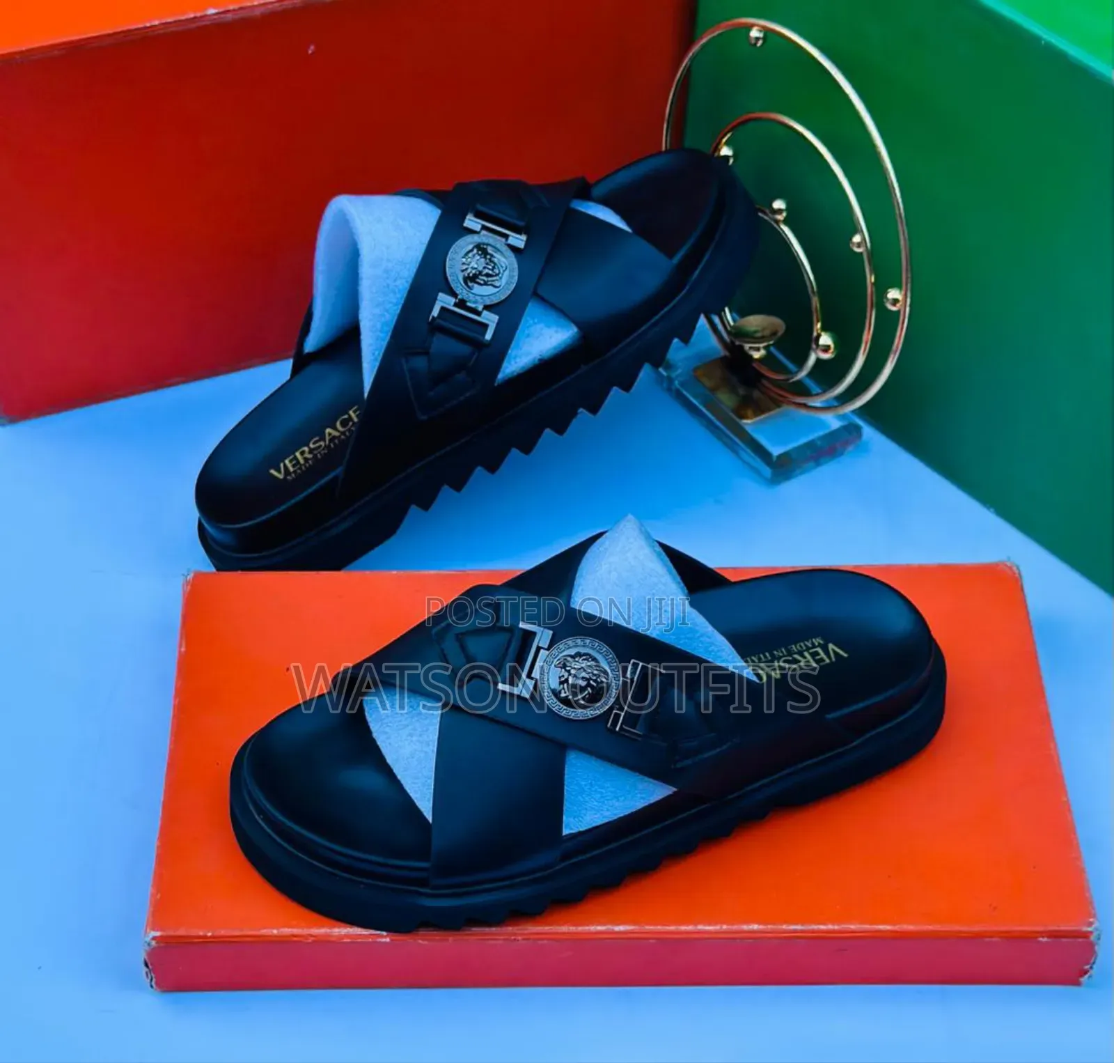 Men's Leather Shoes or Sandals Stylishly Very Beautiful