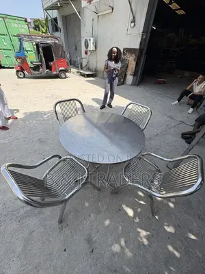 Stainless Steel Table Chair